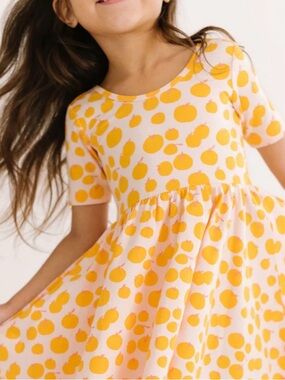 Alice + Ames Sweet Citrus Ballet Twirl Dress Sz 7